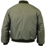 Mens Bomber Jacket Ma1 Army Pilot Biker Military Security Padded Harrington Coat Vintage Jackets Coats