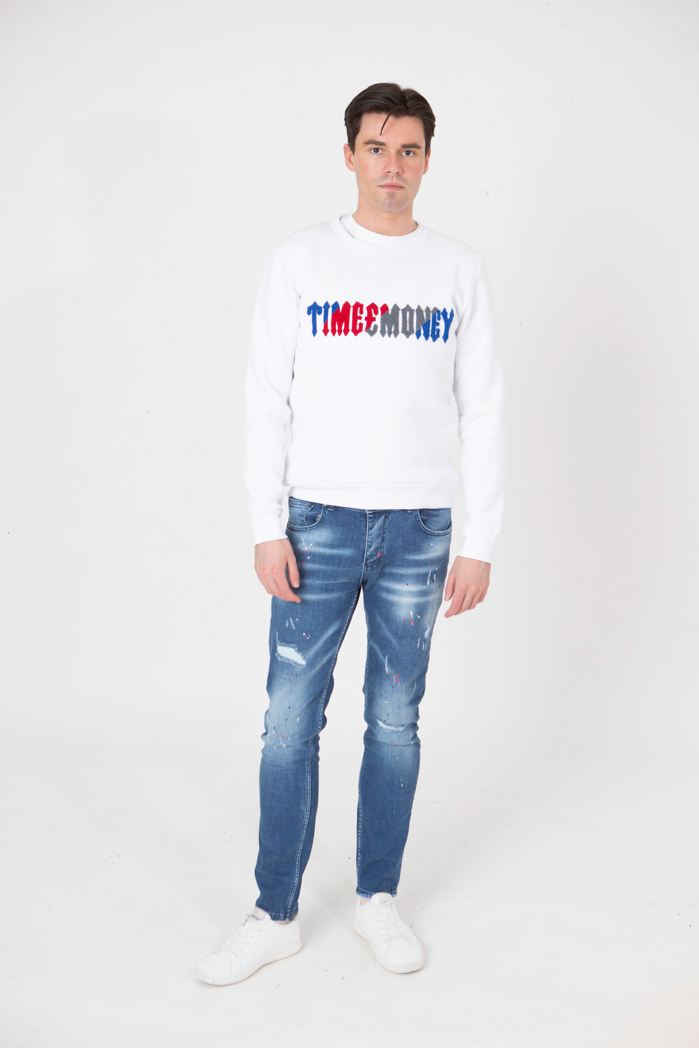 URBAN EDGE: BIKER JEANS STONEWASH
