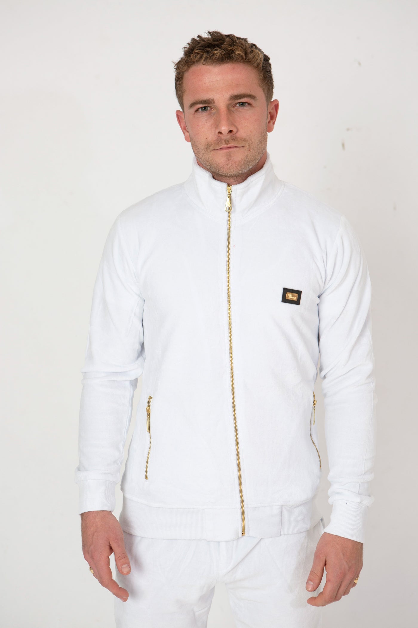 PLAIN TIME IS MONEY TRACKSUIT WHITE