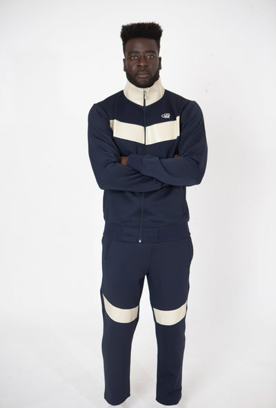 COLLAR  L PATCH: BLACK & GREEN TRACKSUIT