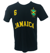 Jamaica Flag T-Shirt Men’s Summer Tops Tee Pride Kingston Rastafari Reggae Vintage Style Unisex Top