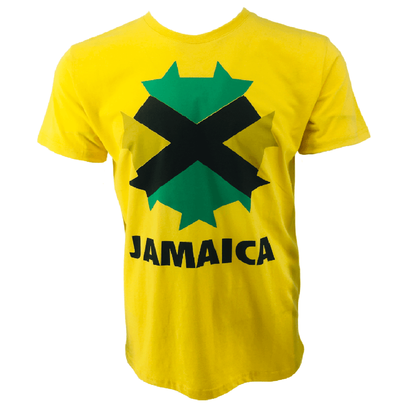Men’s Jamaica Top Pride Kingston Rastafari Reggae Vintage Style T-Shirt Women