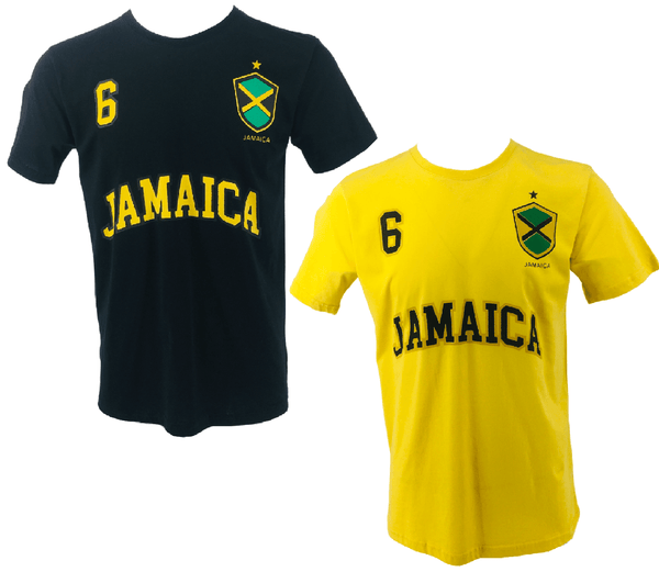 Jamaica Flag T-Shirt Men’s Summer Tops Tee Pride Kingston Rastafari Reggae Vintage Style Unisex Top - Georgio Peviani