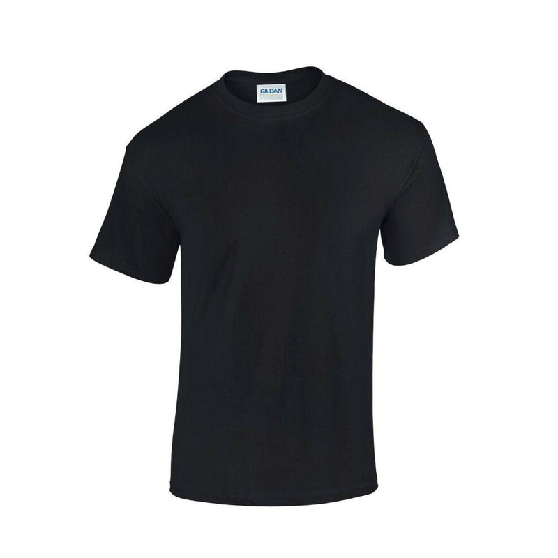 Mens Plain Top Shirt Gildan Cotton Crew Neck Top Unisex Short Sleeve T-Shirt S-2XL