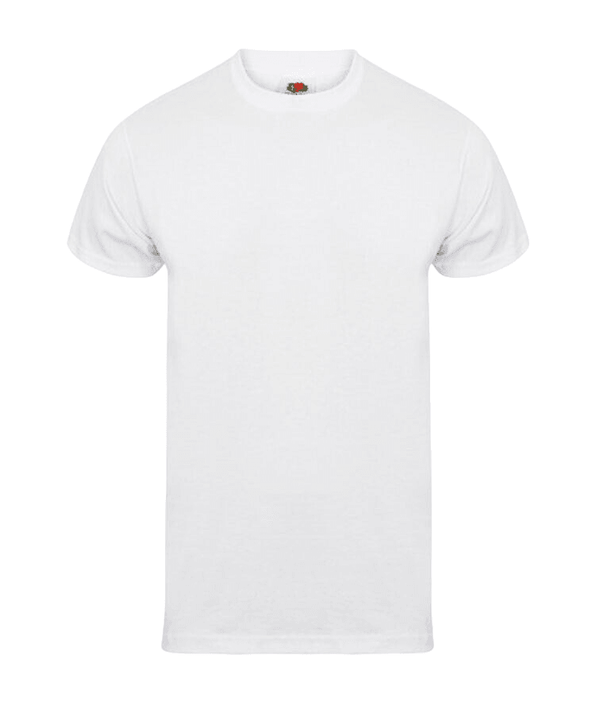Mens Plain T Shirt Fruit Of The Loom Top Men Blank Tee Tops Shirts Undershirts Gym Casual Wear Shirt - Georgio Peviani