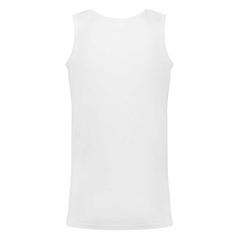 Fruit of the Loom Mens Plain Vests Tank Top Athletic Gym Training T Shirt Vest