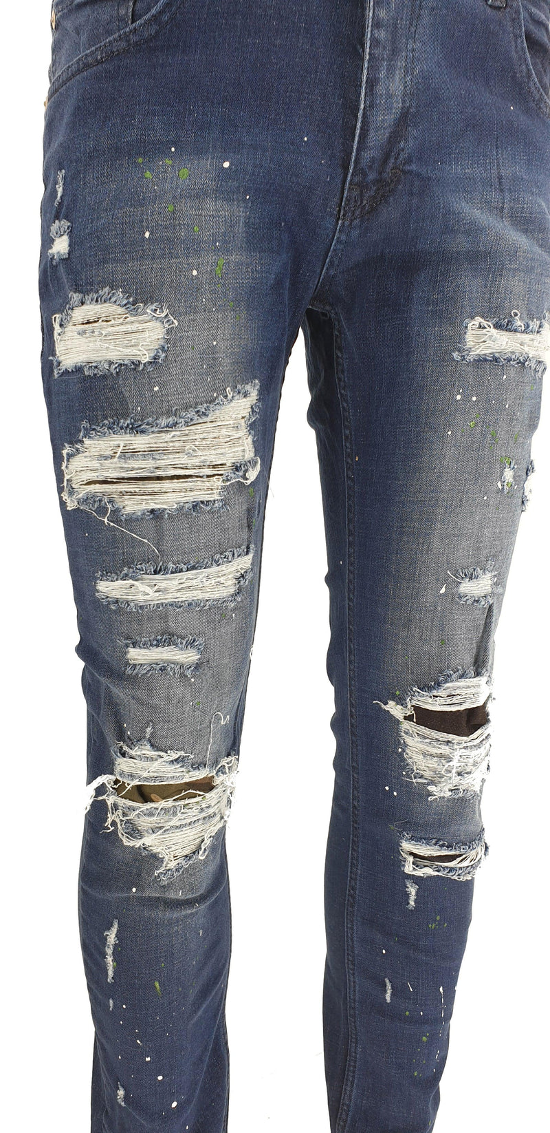 DK Paint Splatter Ripped Jeans